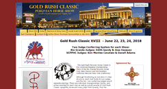 Desktop Screenshot of goldrushclassic.com